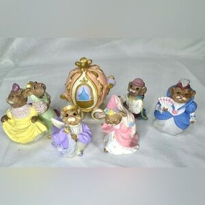 Hallmark Merry Miniatures 1995 Cinderella Complete Collection Prince Carriage